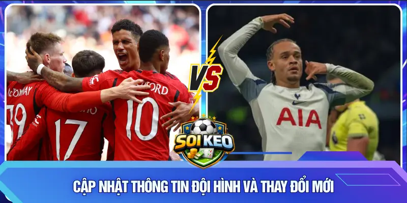 Cập nhật thông tin đội hình và thay đổi mới