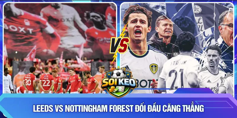 Leeds vs Nottingham Forest đối đầu căng thẳng