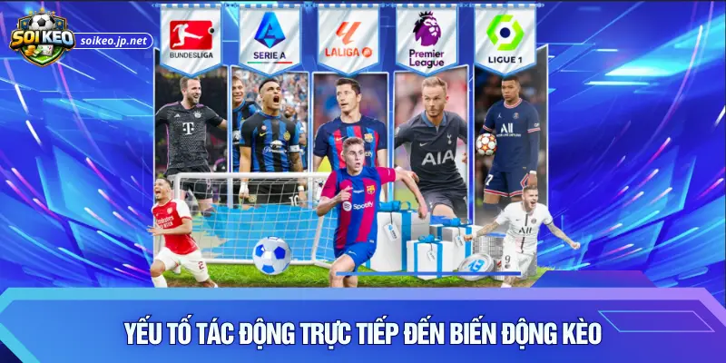 Yếu tố tác động trực tiếp đến biến động kèo